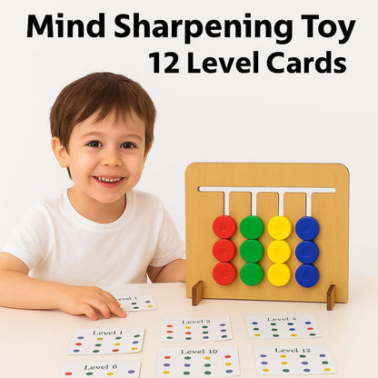 Wooden Color Matching Toy for Toddlers Mind Sharpening & Fun Learning