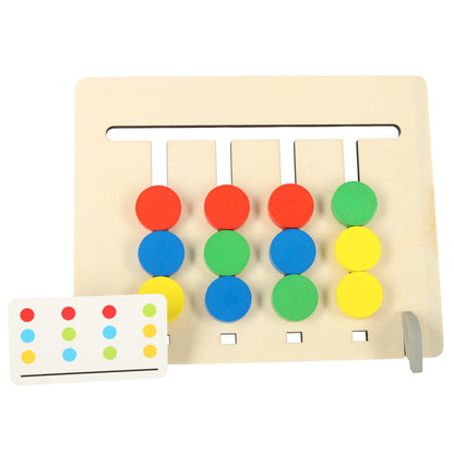 Wooden Color Matching Toy for Toddlers Mind Sharpening & Fun Learning