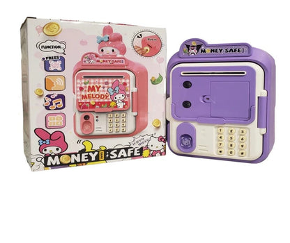 Adorable Digital Money Saving Bank with PIN Access